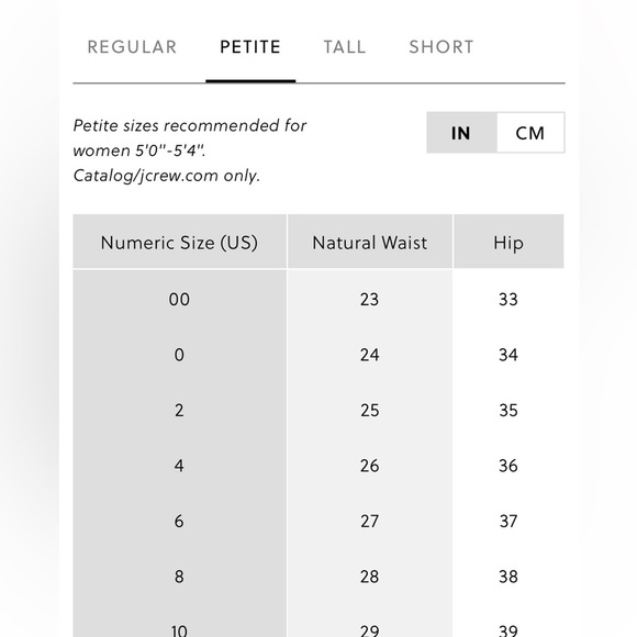 J. Crew Petite Sailor Wide Leg Crop Black Pants Size 27P Style B6639 - Picture 15 of 16